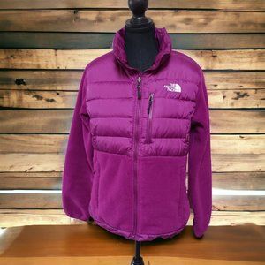 The North Face Womens Plum Denali Fleece Hybrid Goose Down Jacket  Size M